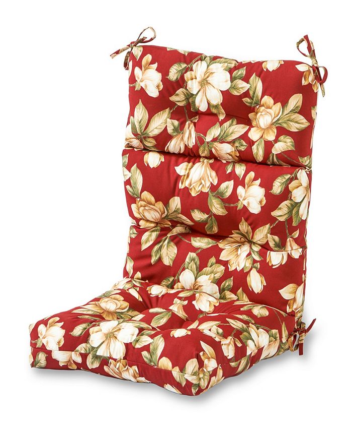 Greendale Home Fashions Outdoor High Back Chair Cushion Macy's