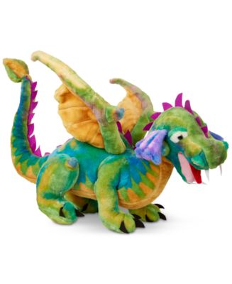 Melissa & Doug メリッサアンドダグ ジャイアント Melissa & Doug Plush Giant Dragon - Macy's