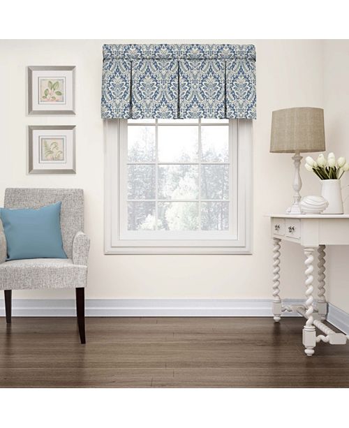 Waverly Wavelry Donnington Box Pleat Window Valance Reviews
