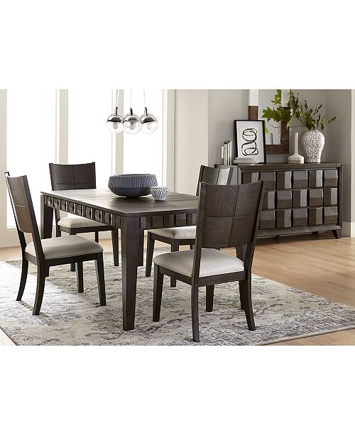 Furniture Matrix Upholstered Side Chair Created For Macy S