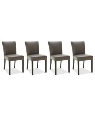 parsons dining chairs leather