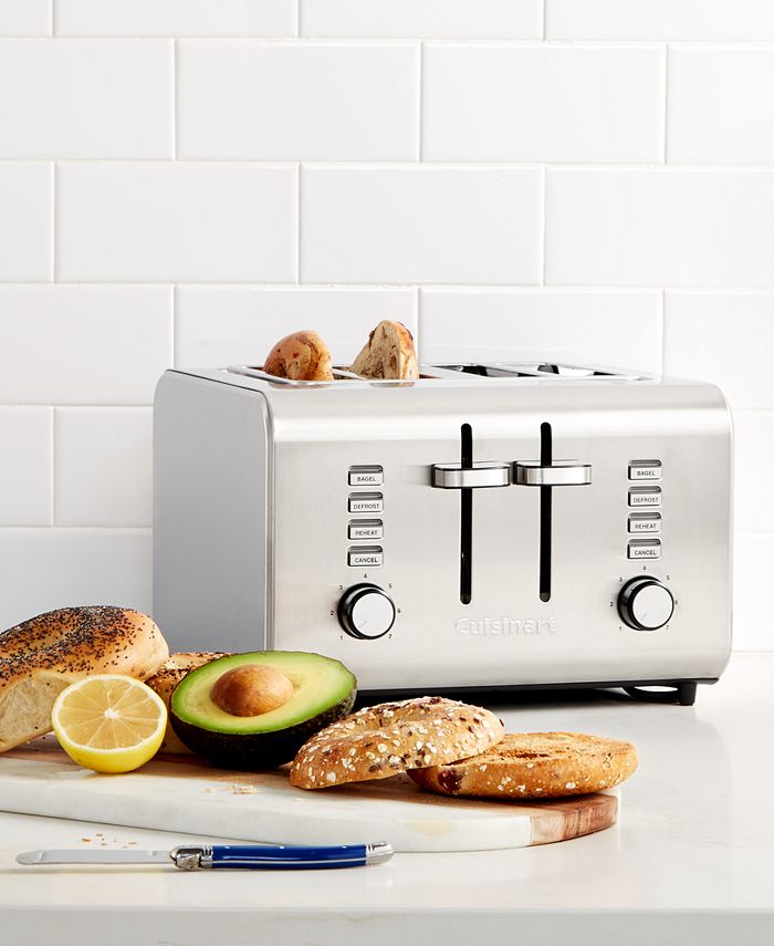 Cuisinart Extra-Wide Slot 4-Slice Toaster - Stainless Steel