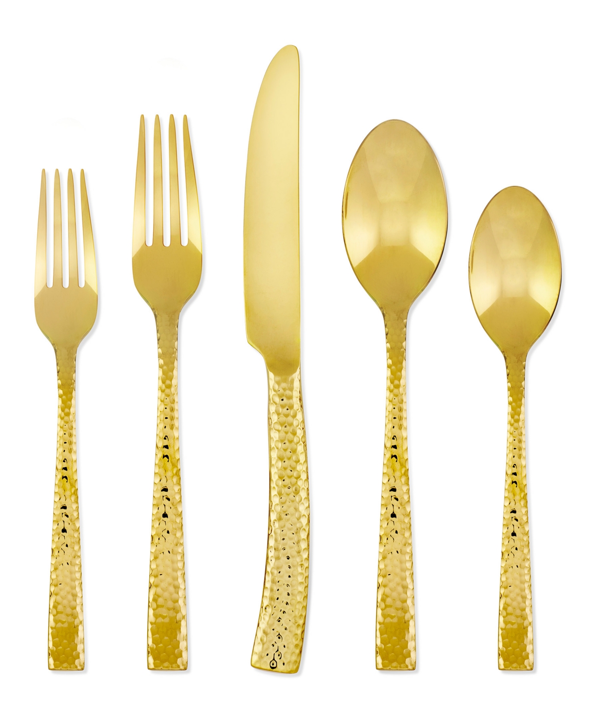Argent Orfevres Hampton Forge Paris Hammered20-Pc. Flatware Set, Service for 4 - Gold