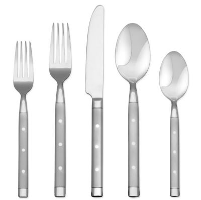 Shangrila Frosted 20-Pc. Flatware Set, Service for 4