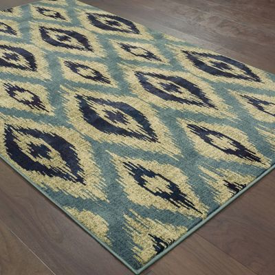 Oriental Weavers Linden 7825C Blue/Gray Rug
