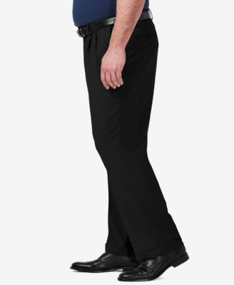 Men's Big & Tall Premium Comfort Stretch Classic-Fit Solid Pleated Dress Pants
