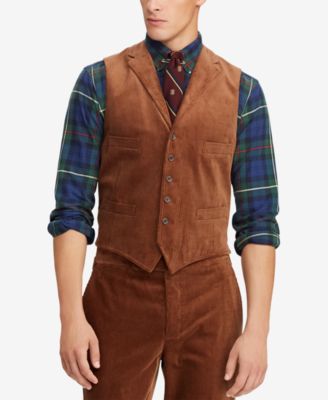 mens corduroy vest