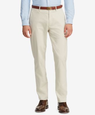polo stretch classic fit chino pants