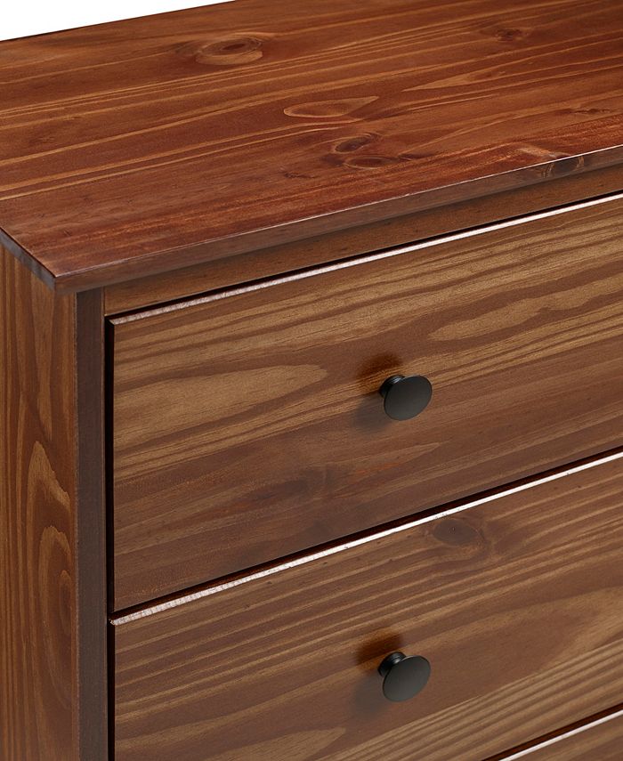 Walker Edison 4 Drawer Solid Wood Dresser & Reviews Furniture Macy's