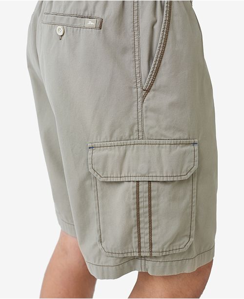 Tommy Bahama Men’s Survivalist Elastic Waist 8 Cargo Short, Created for