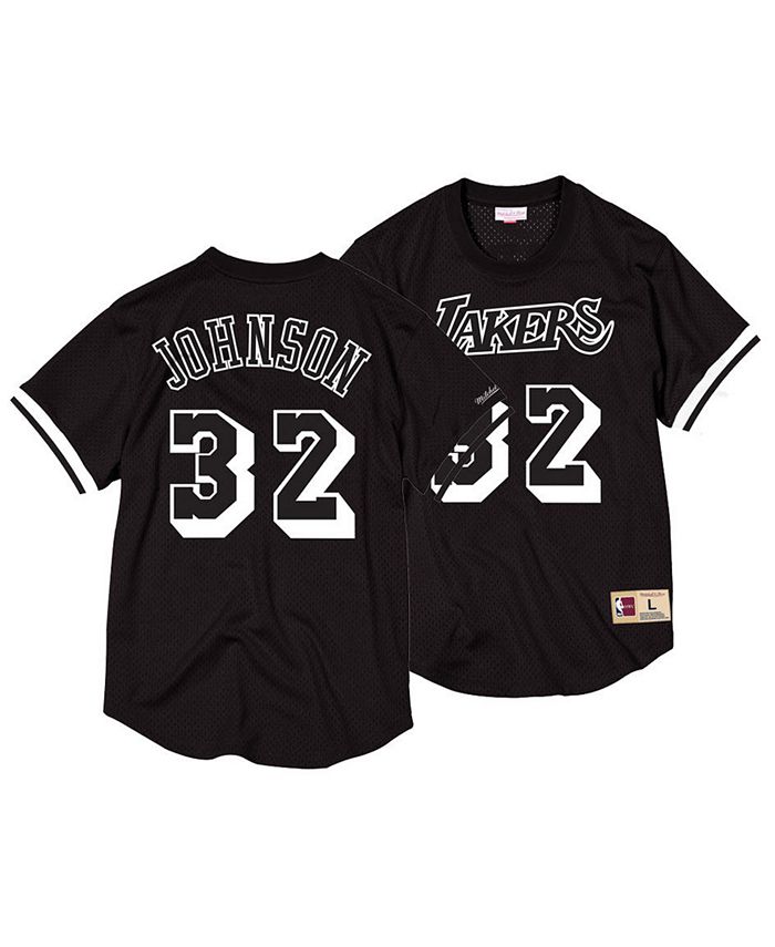 Lakers black online and white jersey