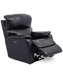 Hatherleigh 34" Leather Dual Power Recliner with USB Power Outlet