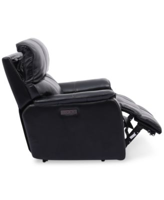 Hatherleigh 34" Leather Dual Power Recliner with USB Power Outlet