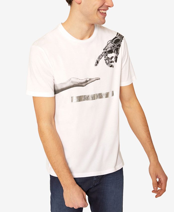 A|X Armani Exchange Men's Hands Graphic T-Shirt & Reviews - T-Shirts ...