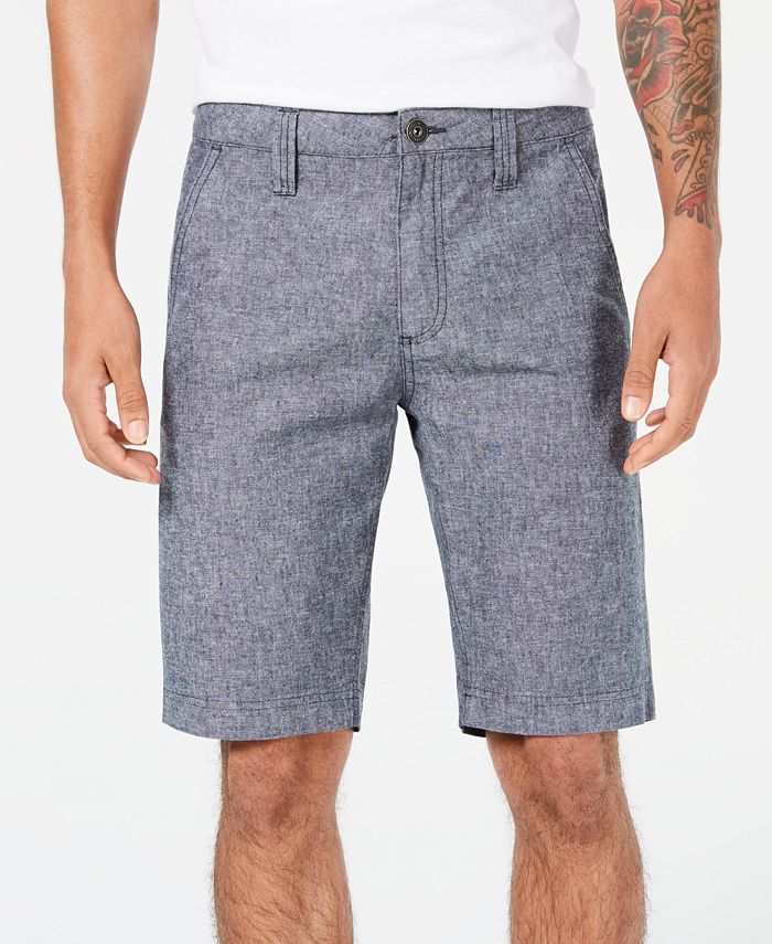 INC International Concepts I.N.C. Men's Slim-Fit Flat-Front Shorts ...