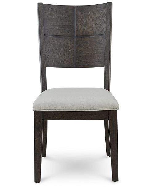 Furniture Matrix Upholstered Side Chair Created For Macy S