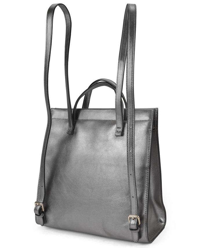 Tahari leather backpack sale