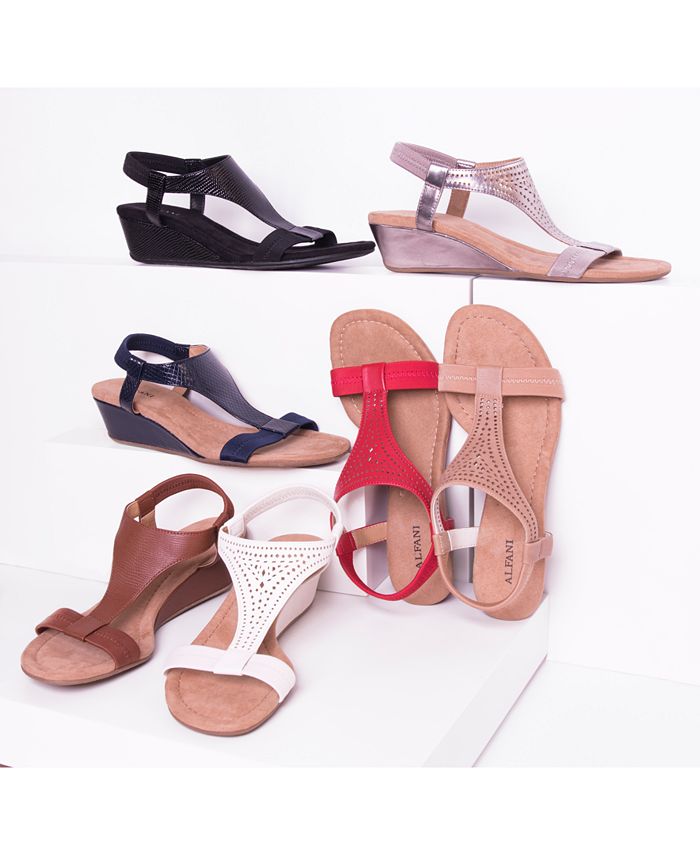 Alfani Women's Step 'N Flex Vacanzaa Wedge Sandals, Created for Macy's -  Macy's