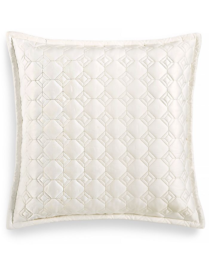 Hotel Collection Alabastar Quilted Euro Sham, Created for Macy's Macy's