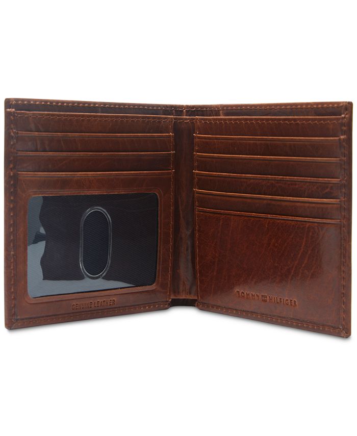Tommy Hilfiger Men's Brevon Hipster RFID Leather Wallet - Macy's