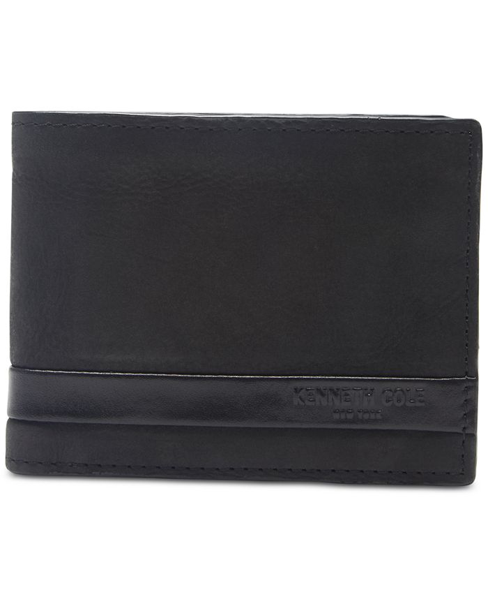 Kenneth Cole Men's Sibley Leather Passcase Wallet - Macy's