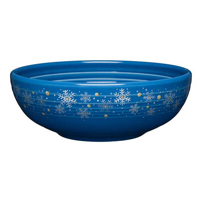 Fiesta Snowflake 38 oz. Bistro Medium Individual Serve Bowl, Created
