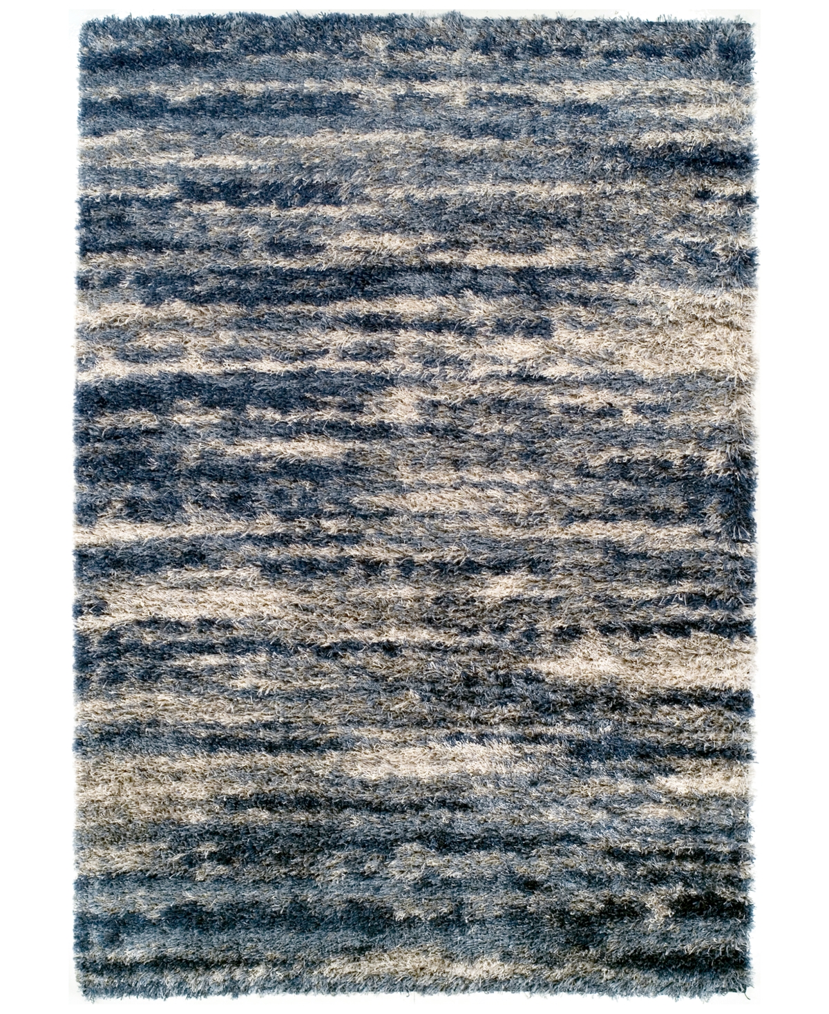 D Style Jackson Shag Ripple 5'3in x 7'7in Area Rug - Blue