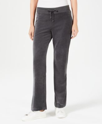 Charter Club - Velour Pull-On Pants