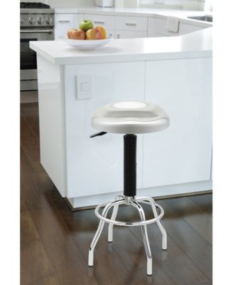 Contoured Steel Metal Work Stool