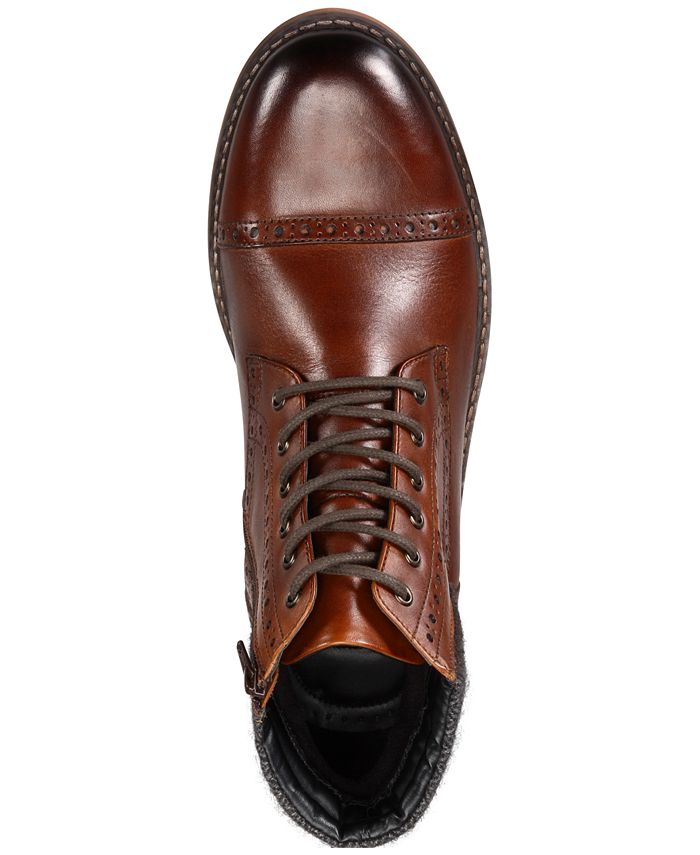 Bar III Men's Carter Leather Dress Boots, Created for Macy's Macy's