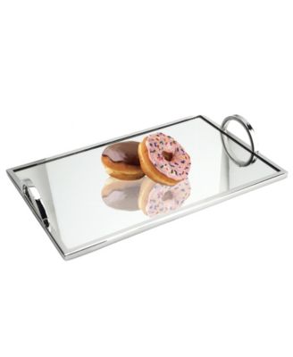 large mirrored tray