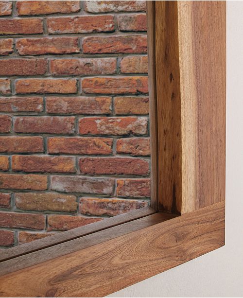 Alaterre Furniture Alpine Natural Live Edge Wood 36 Mirror Reviews Furniture Macy S