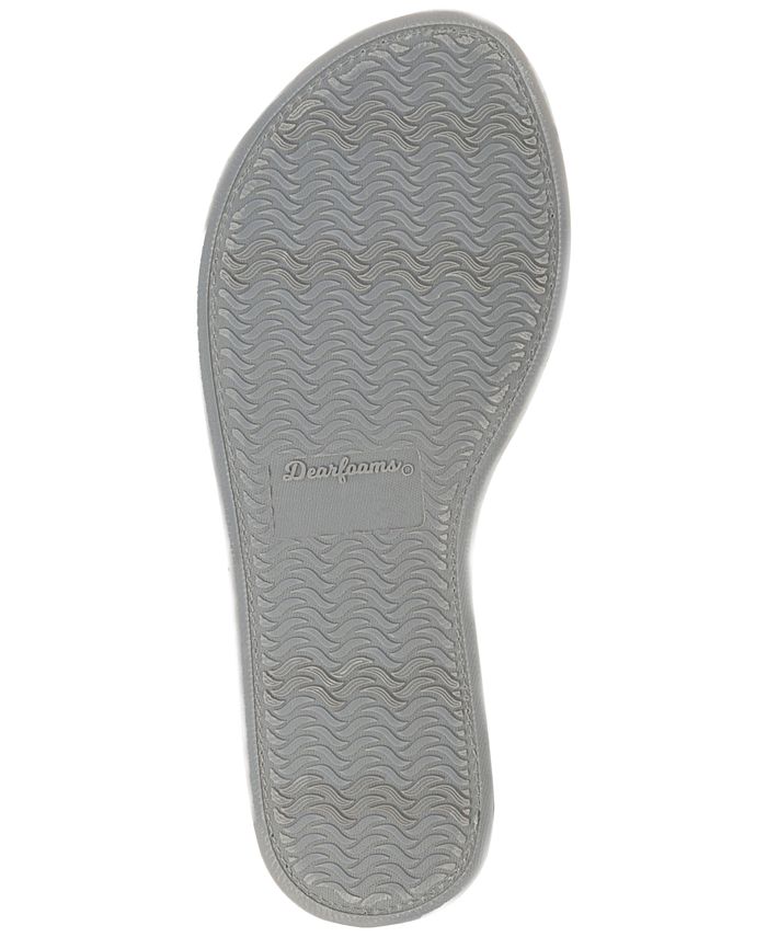 Dearfoams - Microfiber Terry Slide with Quilted Vamp