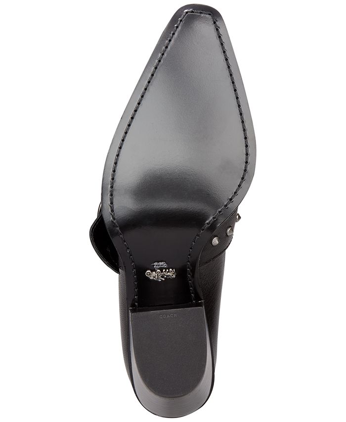 COACH Cut Out Western Creeper Booties Macy s