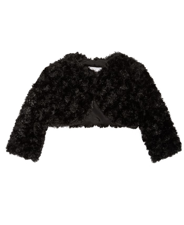 Bonnie Baby Baby Girls Faux Fur Shrug Macy s