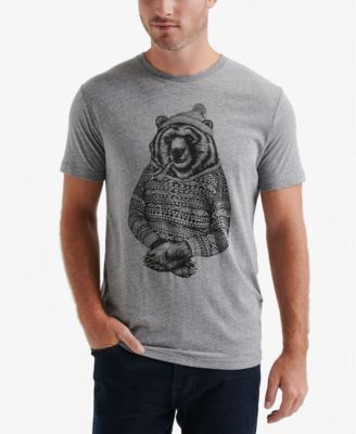 Lucky Brand - Men's Cozy Bear Graphic T-Shirt
