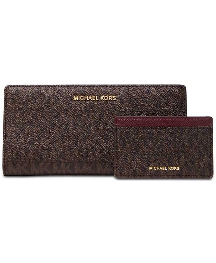 Michael kors carryall 2 in 1 wallet shop with card case