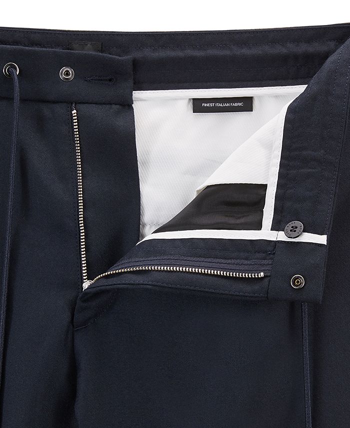 Hugo Boss BOSS Men's RelaxedFit Virgin Wool Cuffed Chino Pants