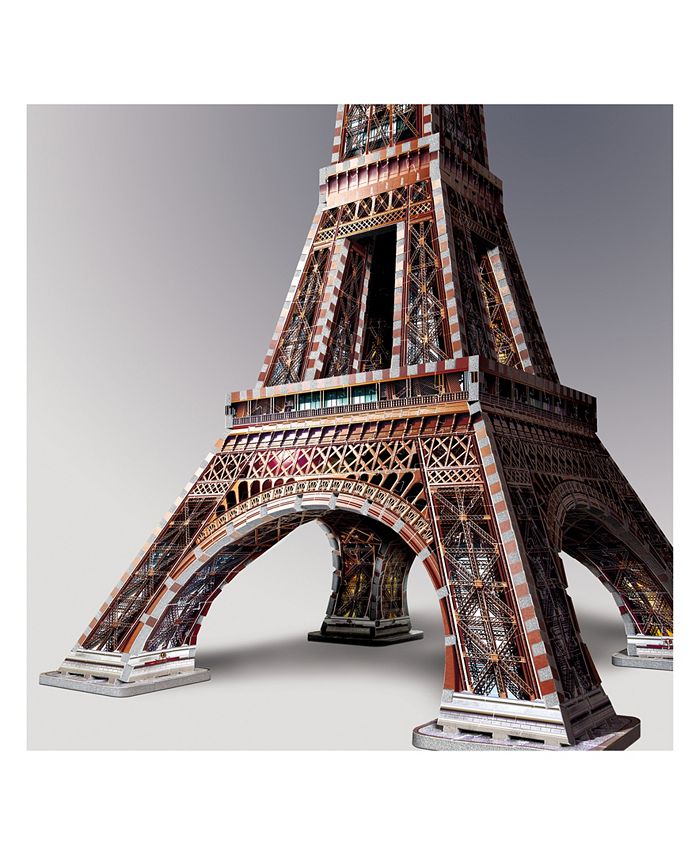 MasterPieces Puzzles Wrebbit Eiffel Tower 3D Puzzle 816 Pieces Macy's