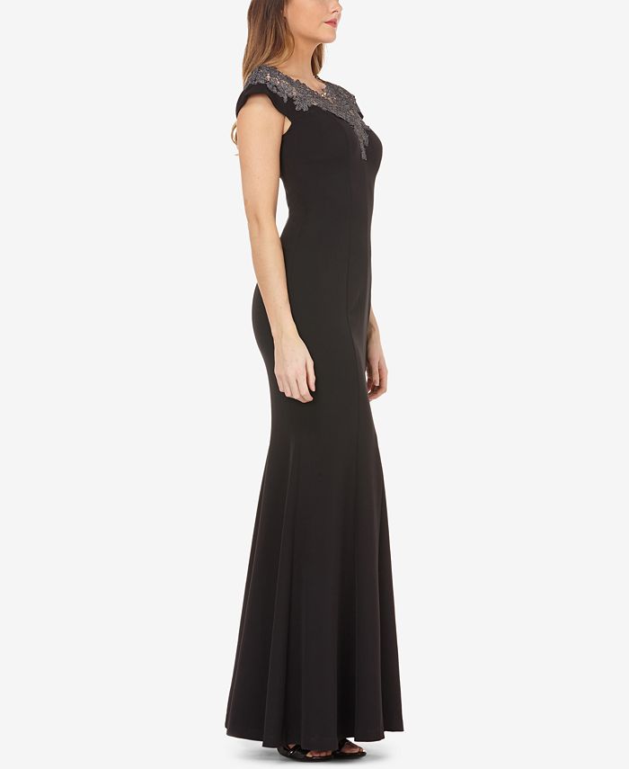 Long Stretch Crepe Gown 797 main image 0