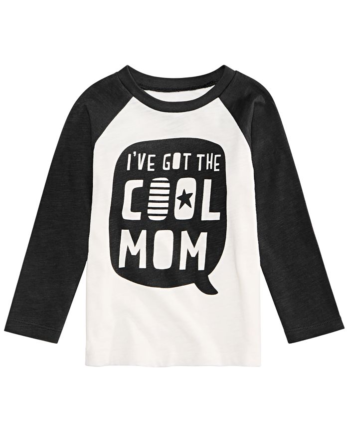 First Impressions Toddler Boys Cool Mom Graphic Cotton T-Shirt, Created ...