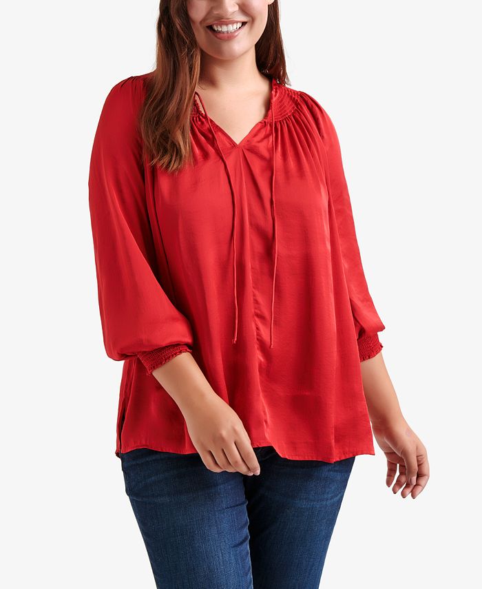 plus size peasant