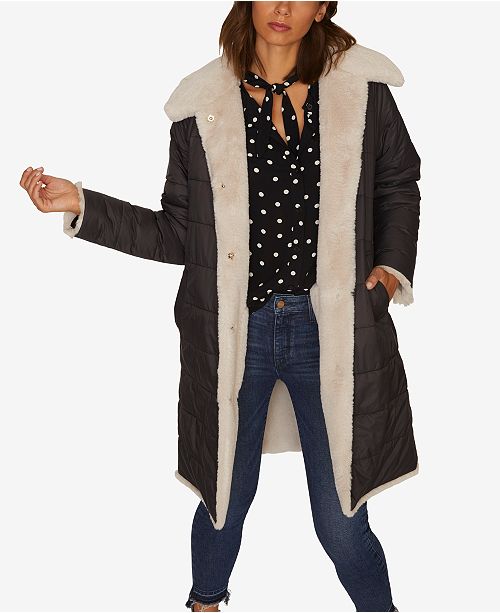Sanctuary 2 Be Real Reversible Puffer Coat Reviews Coats