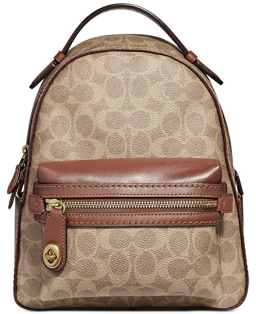 COACH Signature Campus Backpack 23 & Reviews - Handbags & Accessories - Macy&#39;s