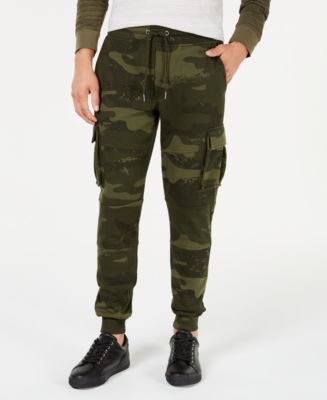 American Rag Men's Camo-Print Cargo Jogger Pants, Created for Macy's ...