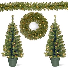 National Tree Promotional Assortment with Battery Operated LED Lights