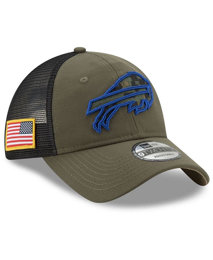 New Era Buffalo Bills Camo Service Patch 9TWENTY Trucker Cap - Macy's