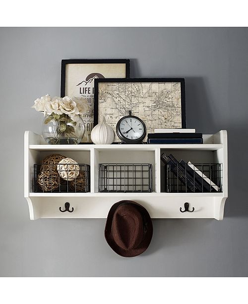 Crosley Fremont Entryway Shelf Reviews Furniture Macy S