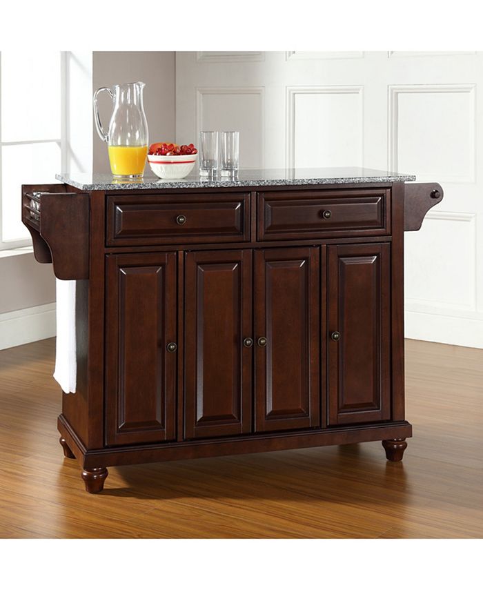 Crosley Cambridge Solid Granite Top Kitchen Island Macy's