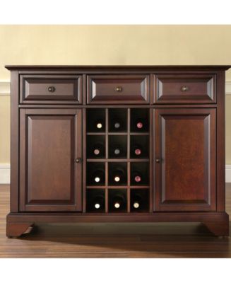 Lafayette Buffet Server Sideboard Cabinet With Wine Storage - Macy's